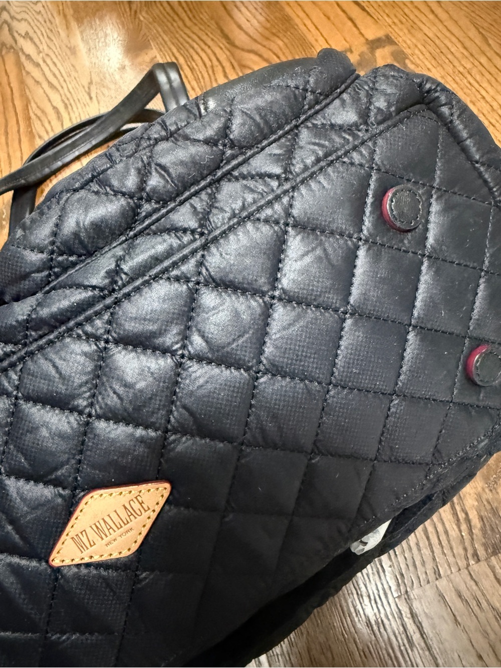 MZ Wallace Black Crosby Traveler Duffel - Picture 8 of 9